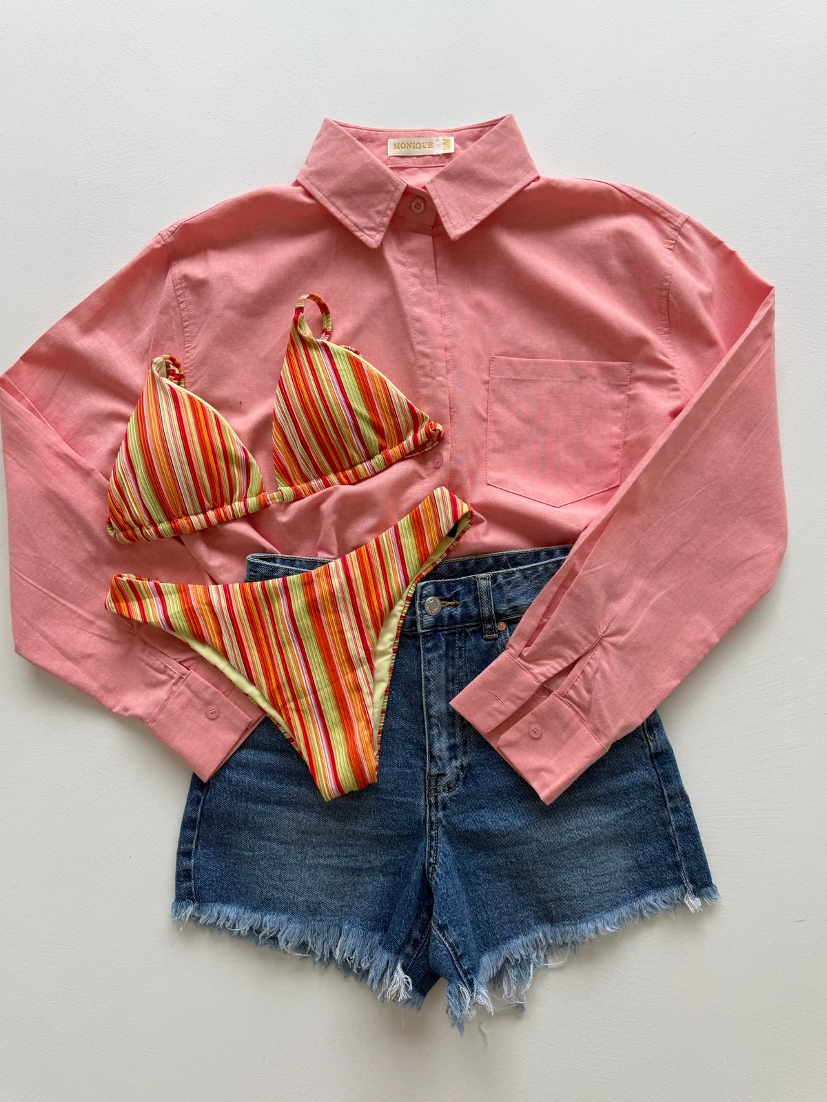 17117-CAMICIA WEEKLY PEACH - Image 2