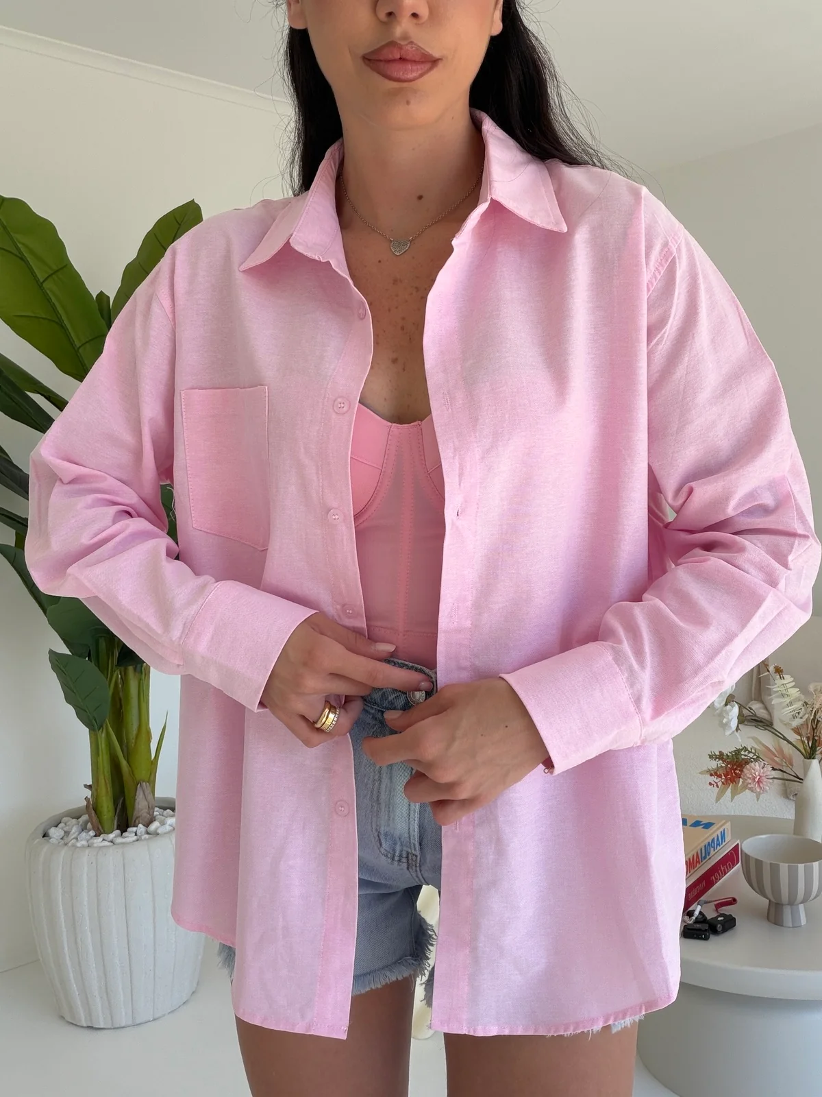 17117-CAMICIA WEEKLY PINK - Image 2