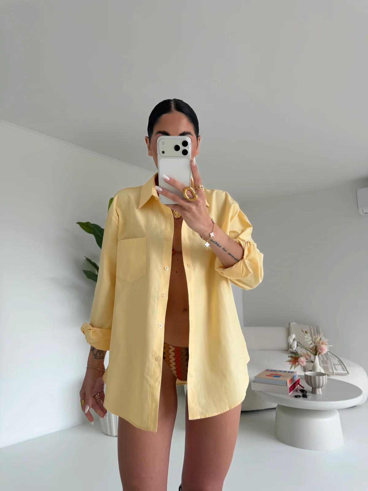 17117-CAMICIA WEEKLY YELLOW - Image 2