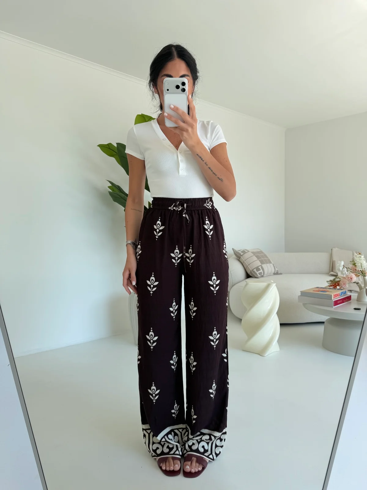 17285-PANTALONE CAPANNO WINE - Image 2