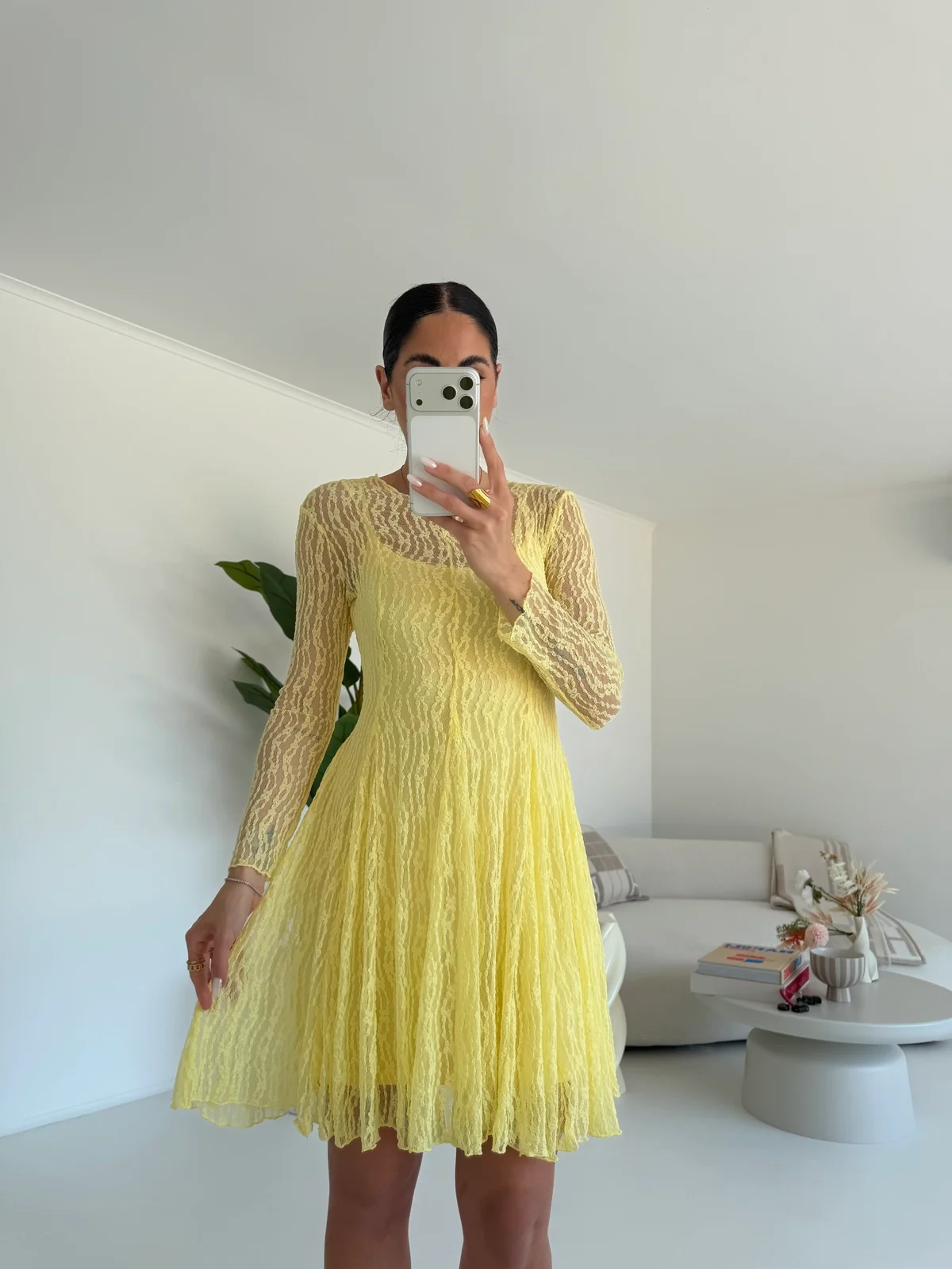 19505-ABITO MIDI YELLOW - Image 2