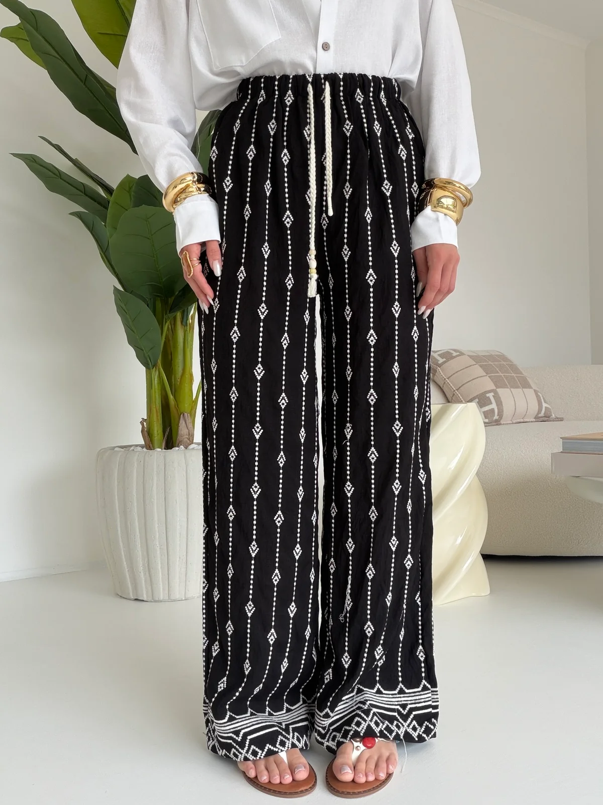 19522-PANTALONE EGYPT NERO