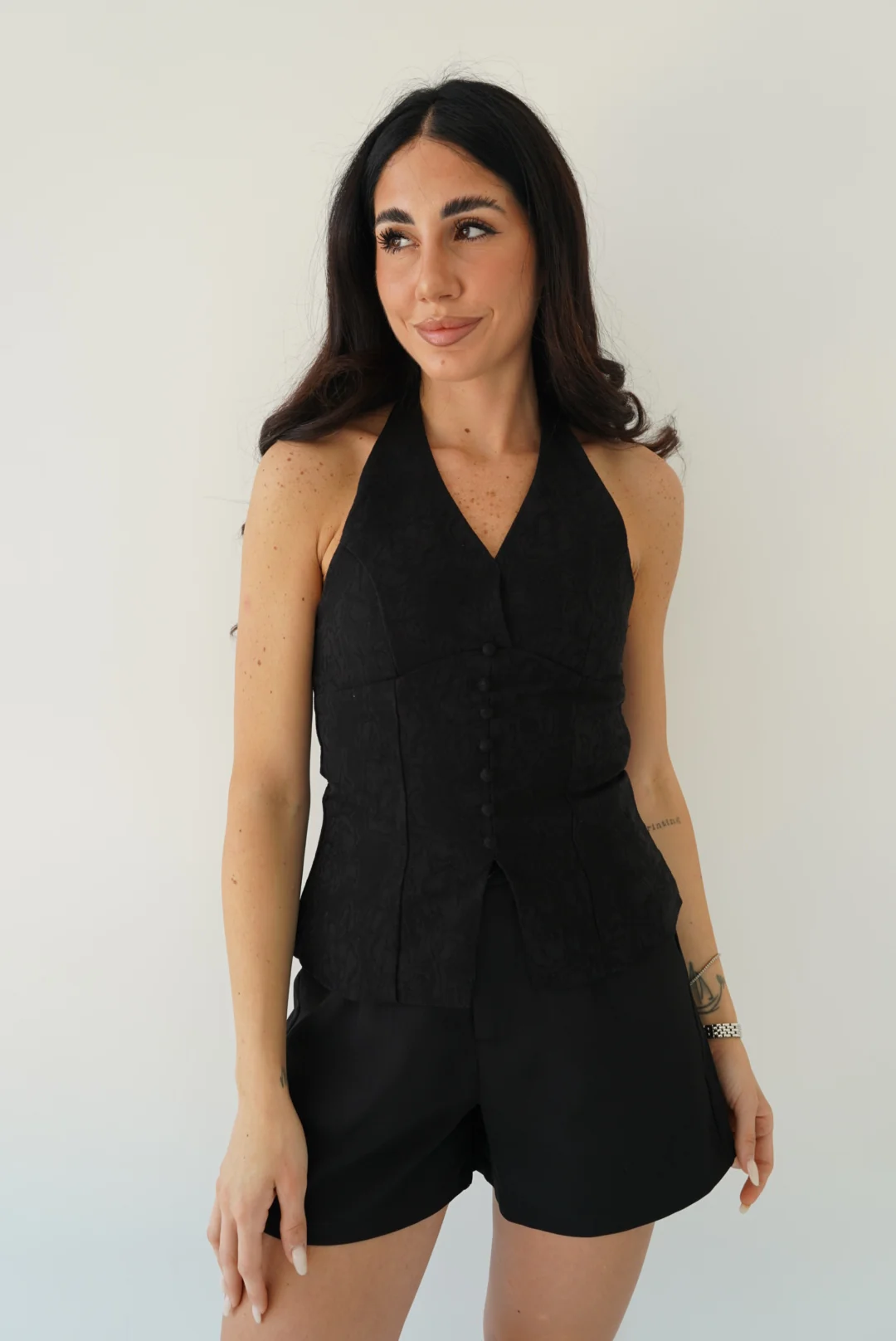 2655-BLUSA CREPE NERA