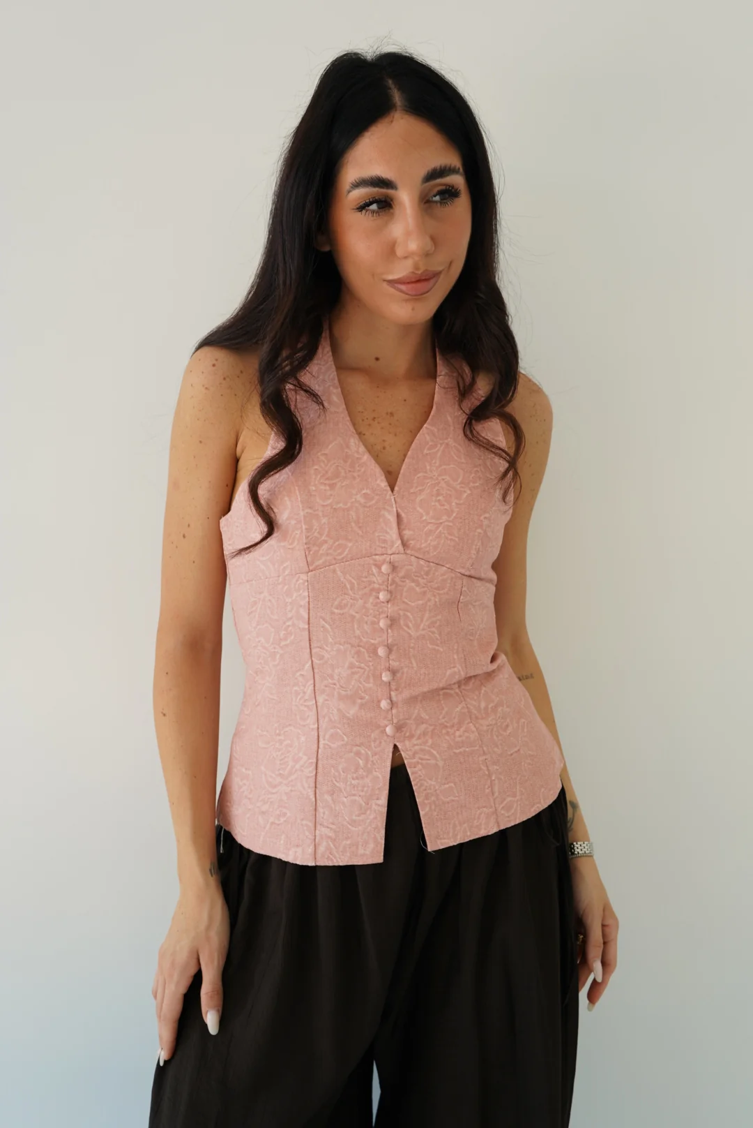 2655-BLUSA CREPE PINK