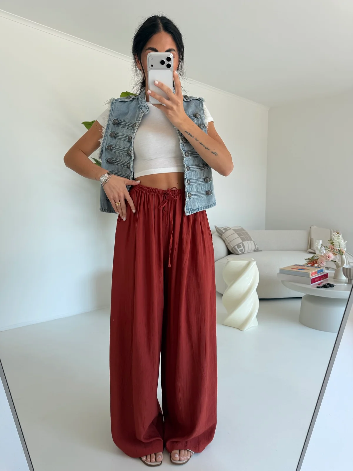 2808-GILET DENIM - Image 6