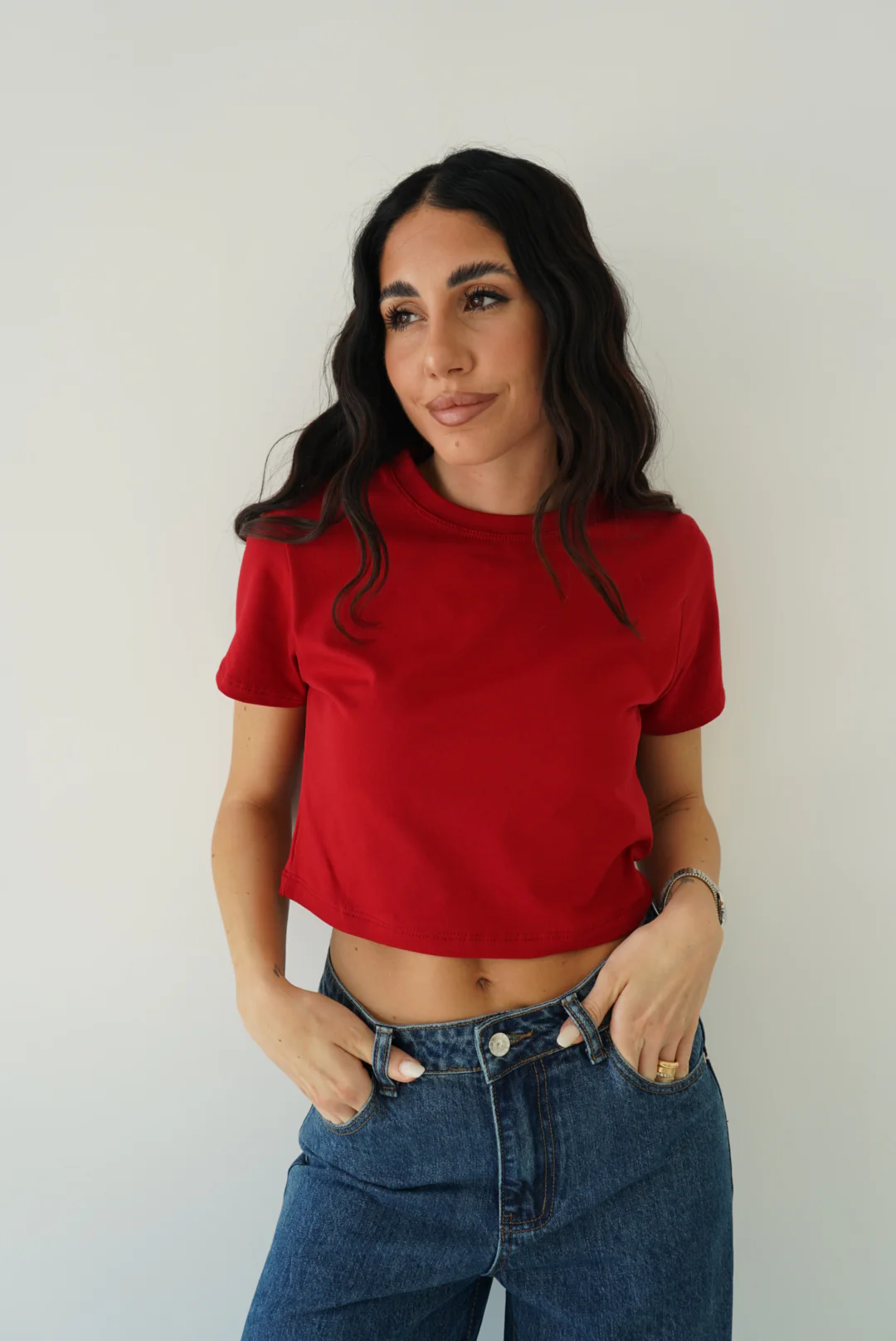 3074-T-SHIRT AMBER CHERRY