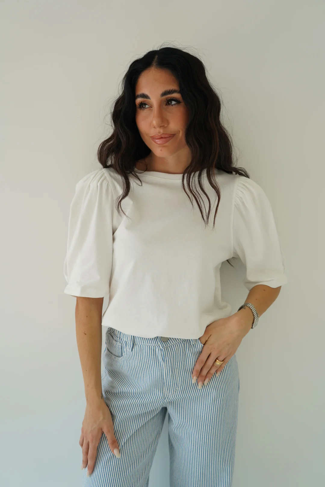 5340-T-SHIRT SBUFFO MILK - Image 3