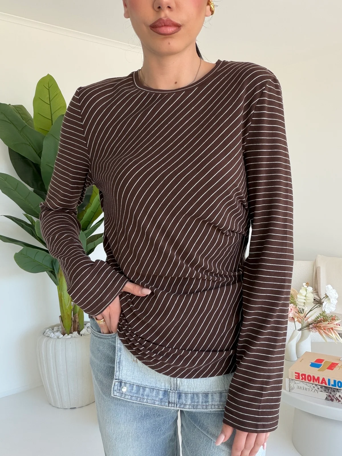 5663-MAGLIA MEREDITH CHOCO - Image 2