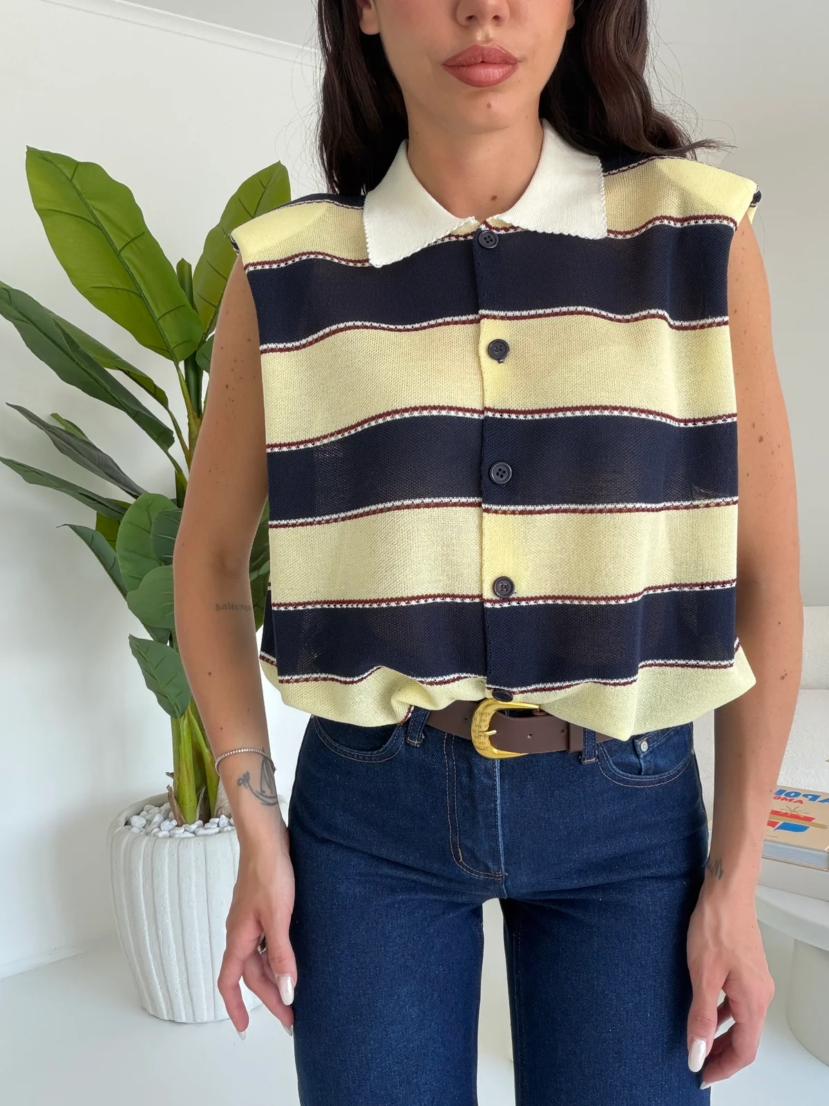 7626-POLO OXFORD YELLOW - Image 2