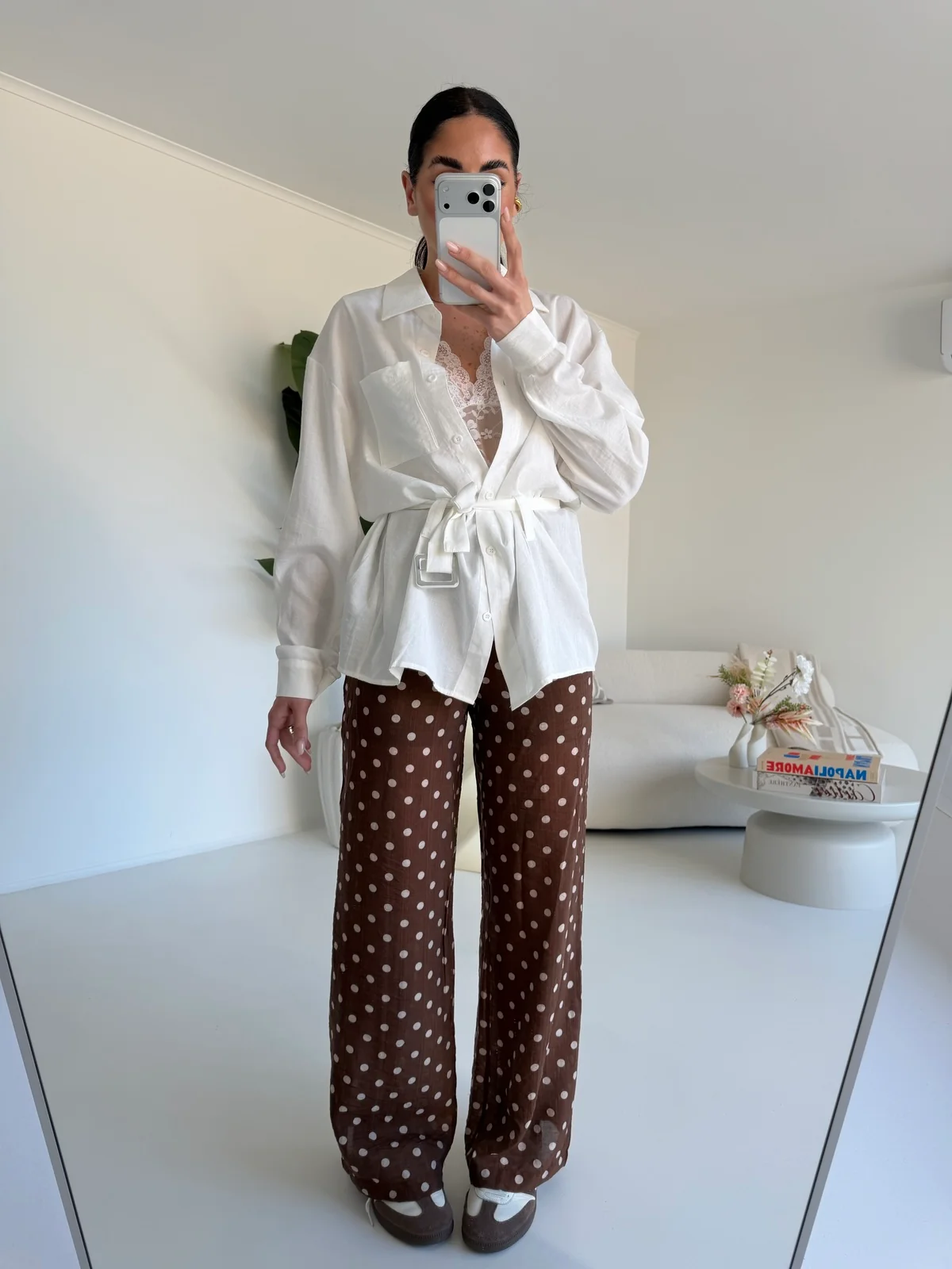 79310-PANTALONE POIS CHOCO - Image 2