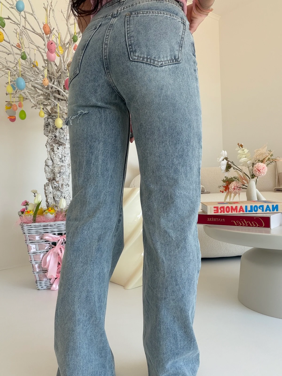 8673-JEANS PALAZZO GUARDA IL RETRO - Image 3
