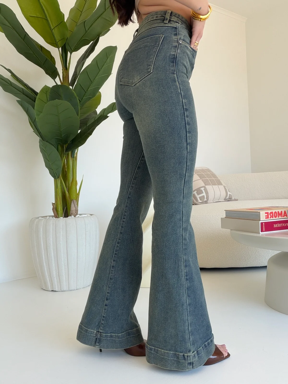 8914-JEANS A ZAMPA DALIA - Image 2