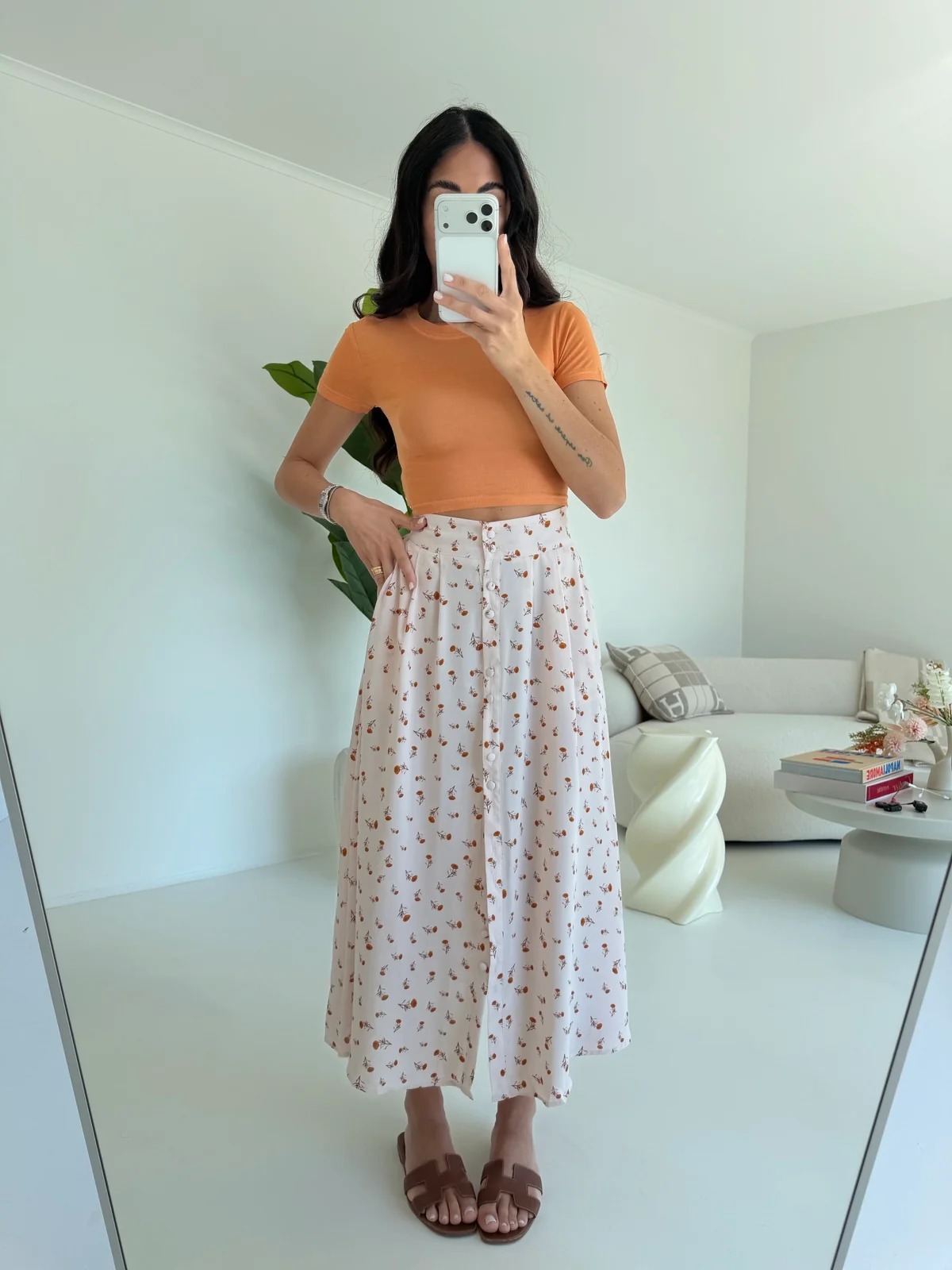9337-MAGLIA CROP ORANGE - Image 2
