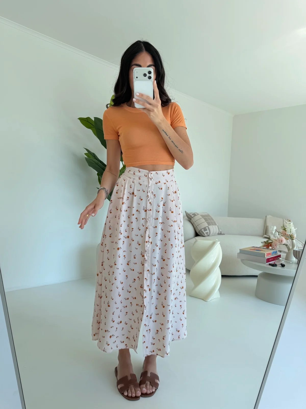 9337-MAGLIA CROP ORANGE - Image 3