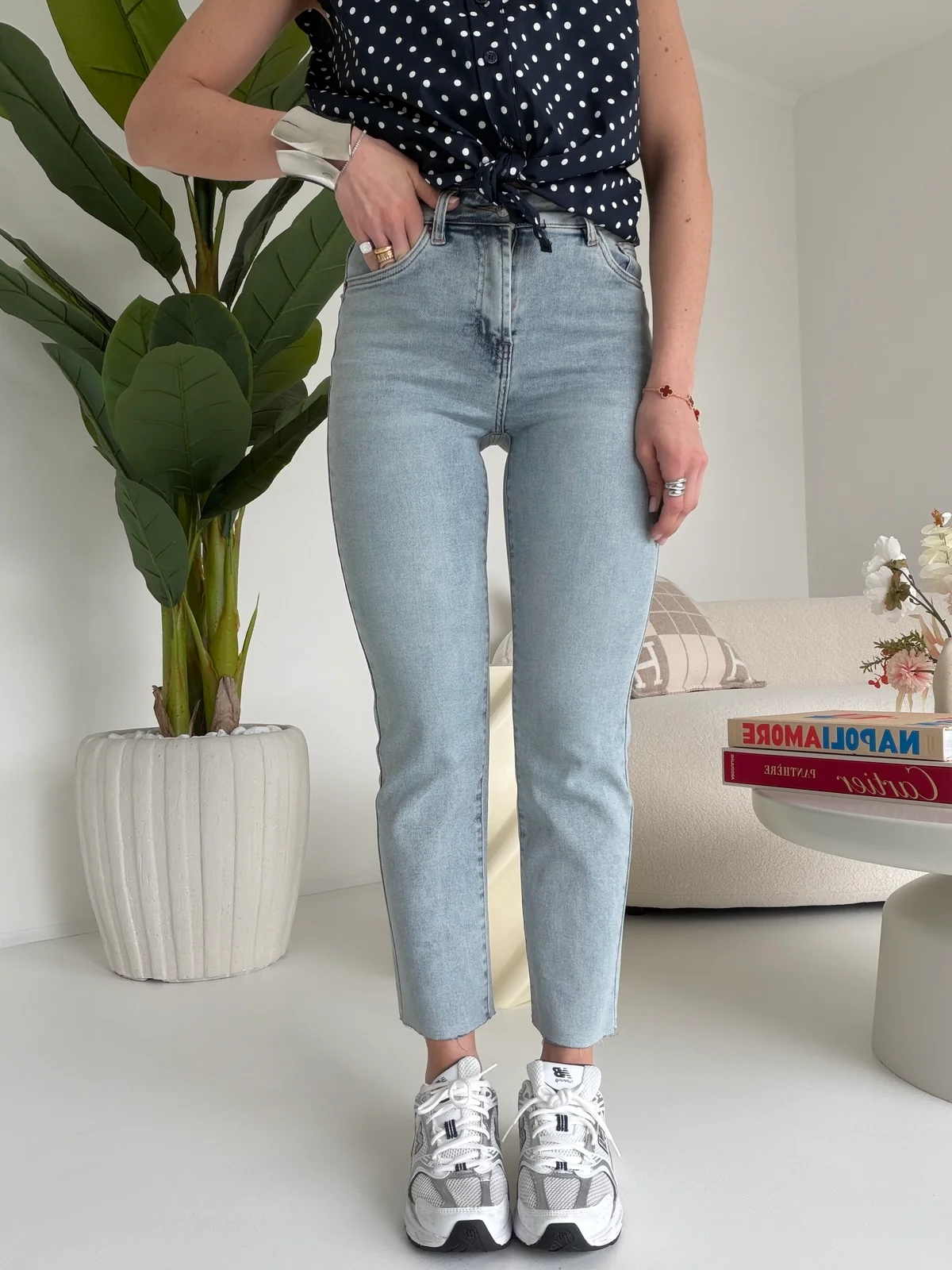 9403-JEANS BOSTON DENIM CHIARO