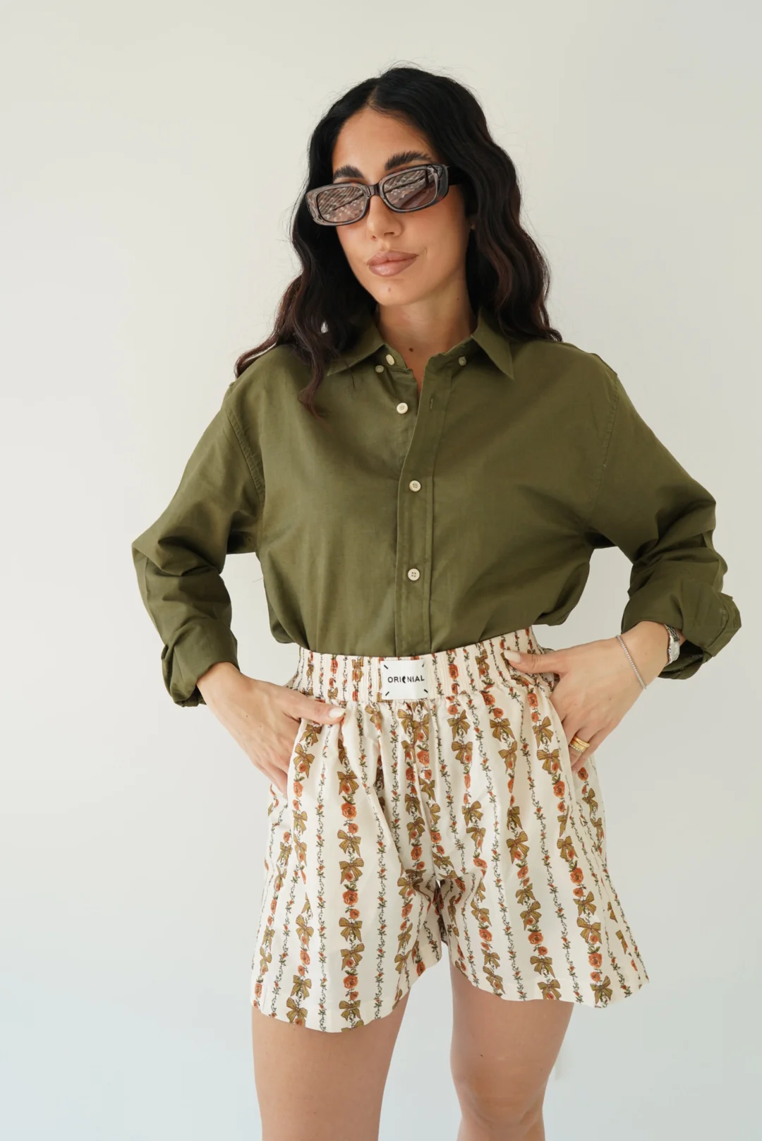 985330-SHORT ORIGINAL MILITARE