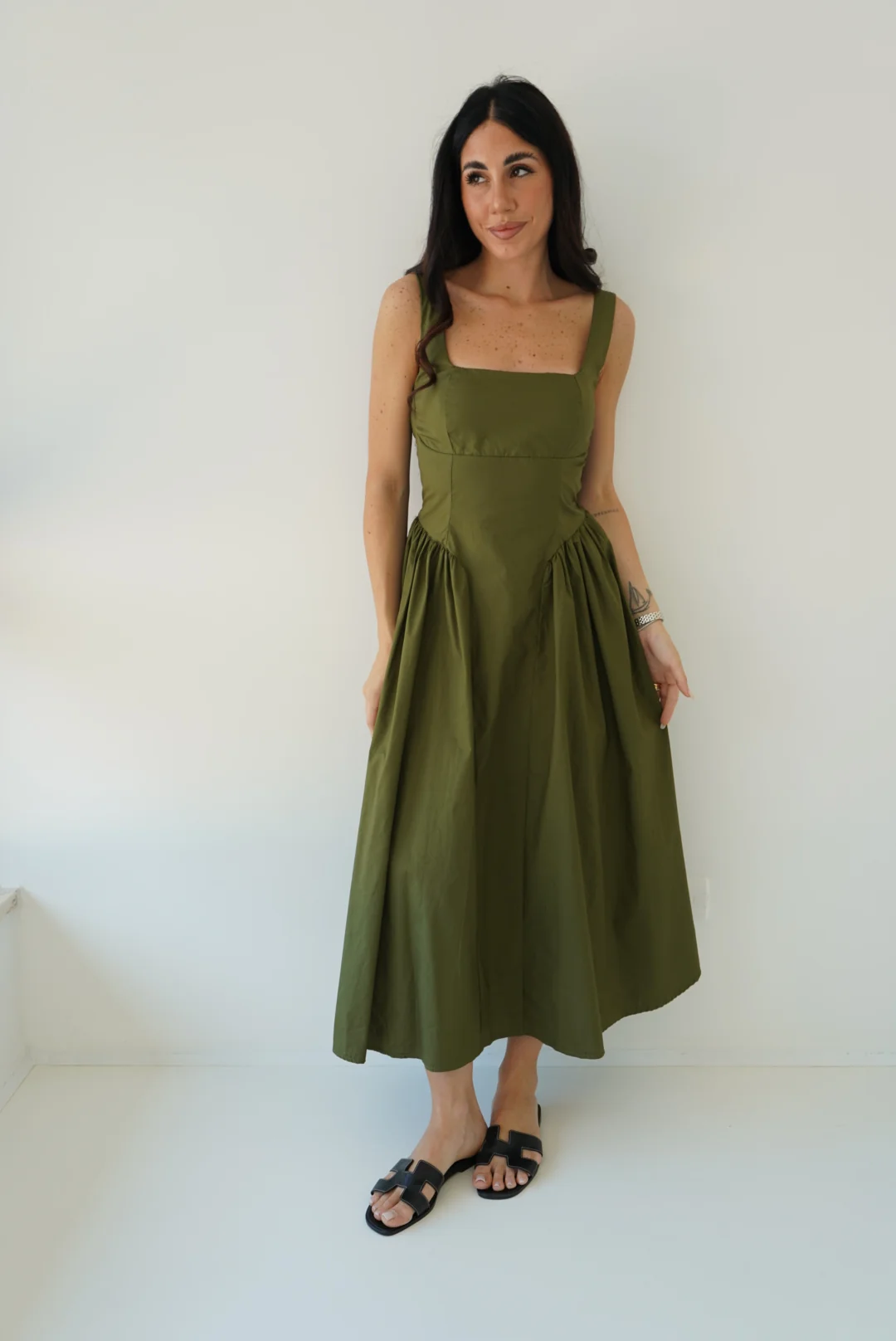 ABITO CRYSTAL MILITARE