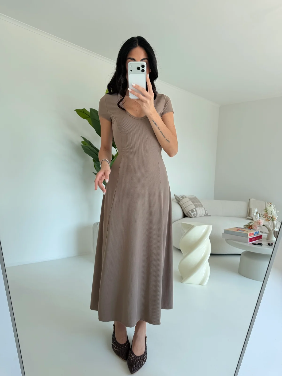 ABITO LORENZA TAUPE - Image 2