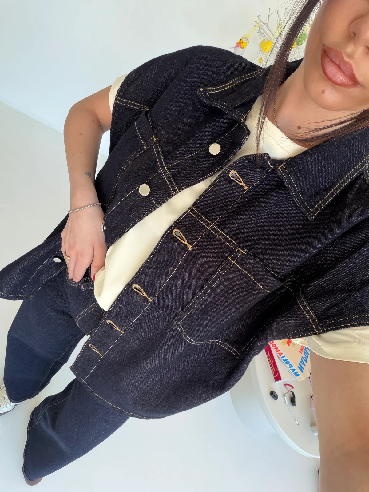BJL-F-32448-GILET BODRUM - Image 3