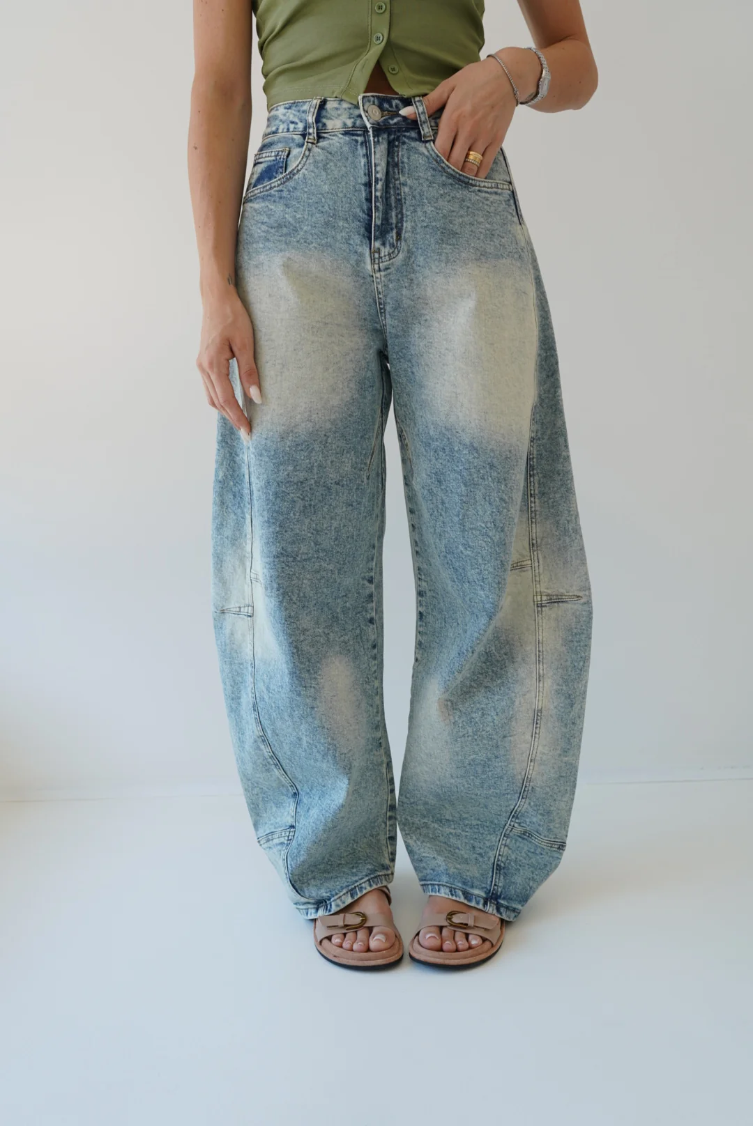 BJP-F32568-JEANS SABBIATO