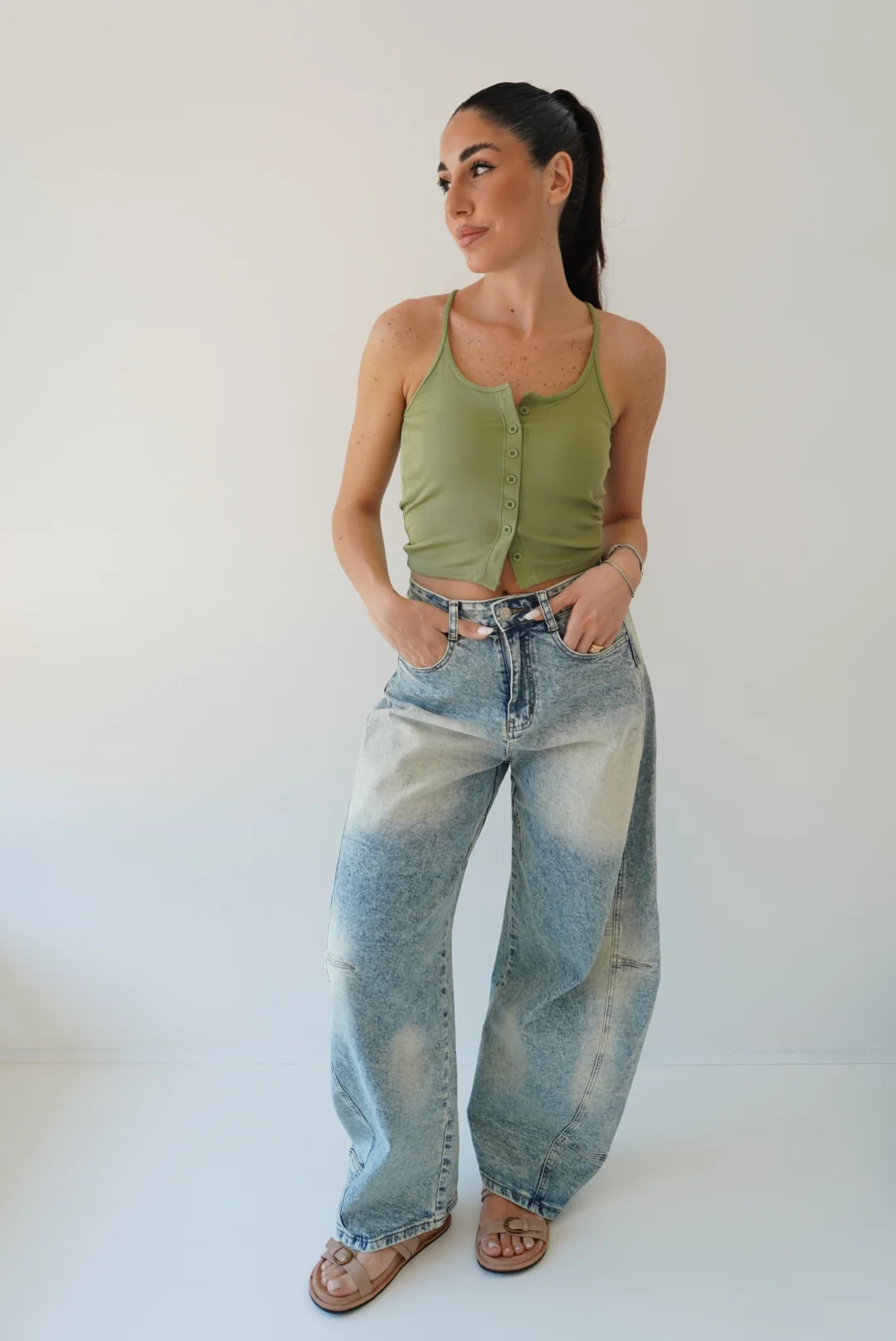 BJP-F32568-JEANS SABBIATO - Image 3