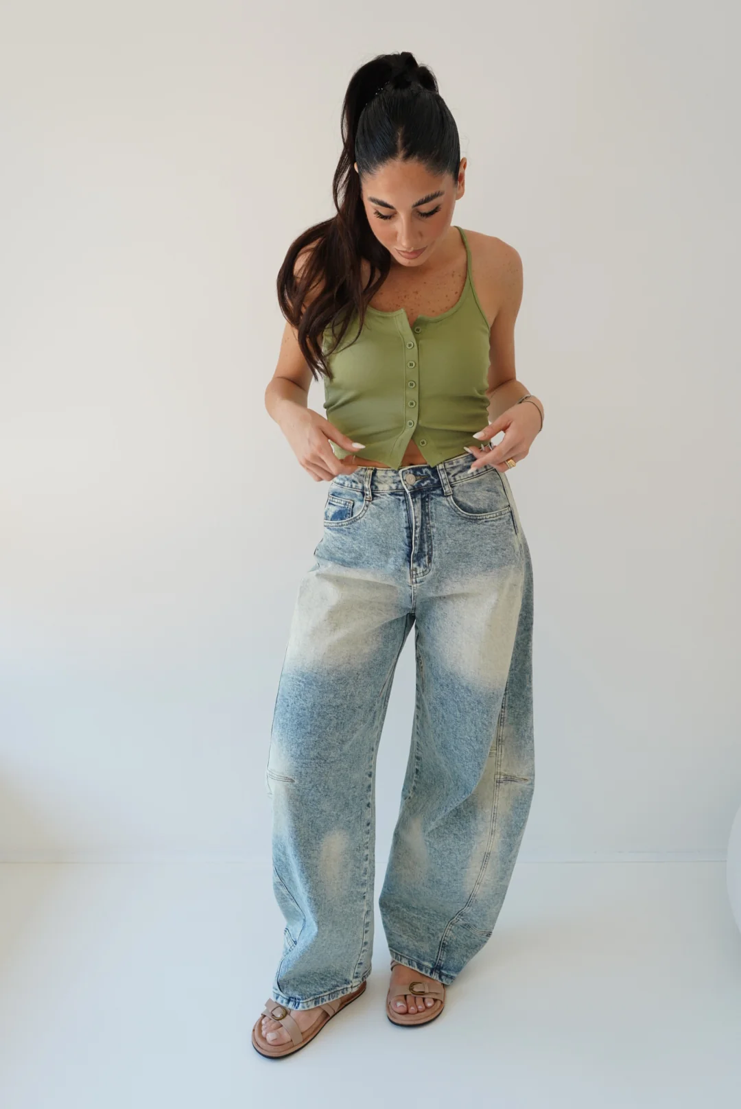 BJP-F32568-JEANS SABBIATO - Image 4