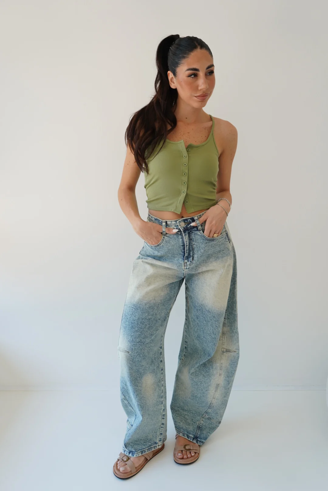 BJP-F32568-JEANS SABBIATO - Image 5