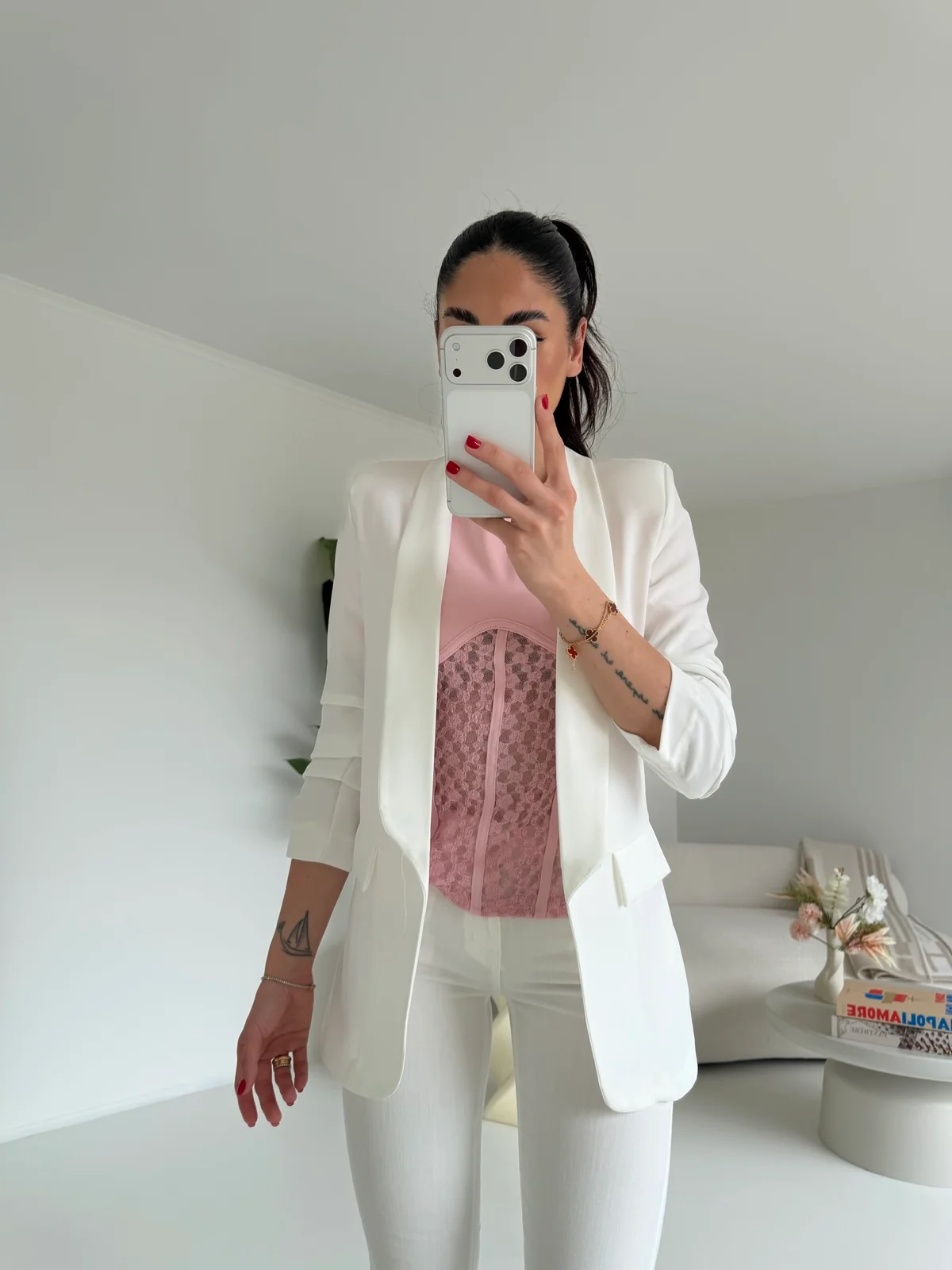 BLAZER 3/4 MILK - Image 4