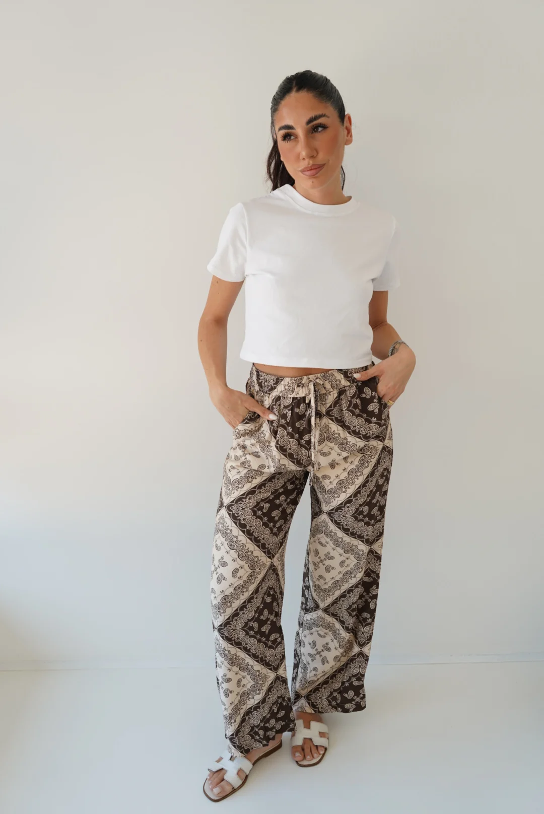 C880-PANTALONE TUNISI CHOCO