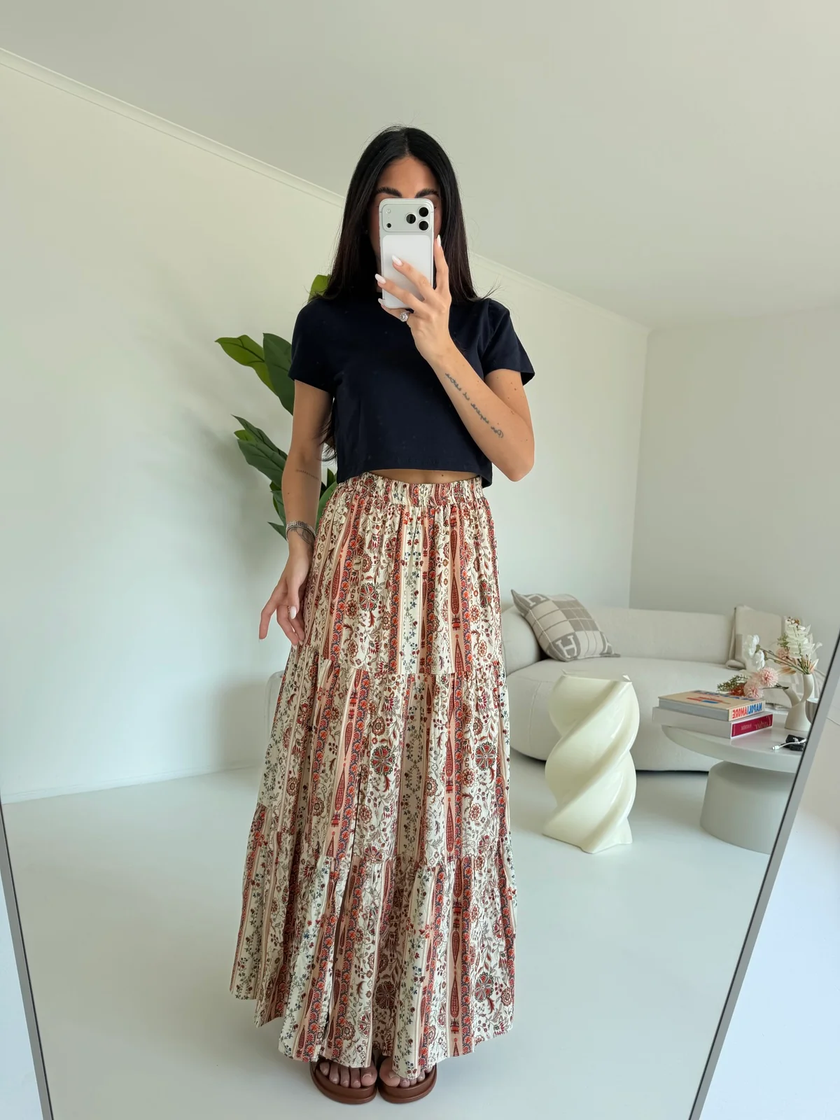 C929-2-GONNA LONGUETTE TUNISI NAVY