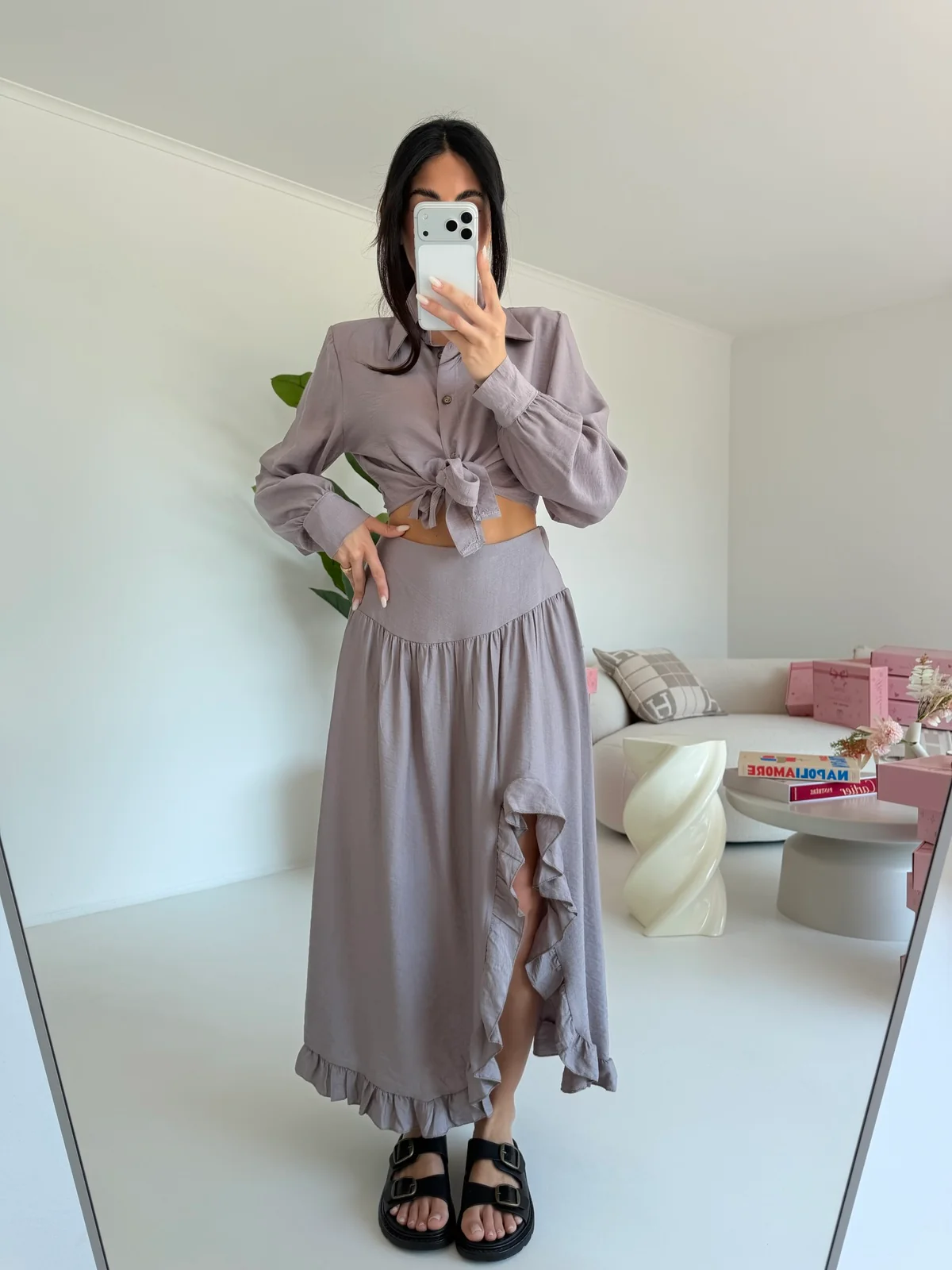 COORDINATO AMANDA TAUPE