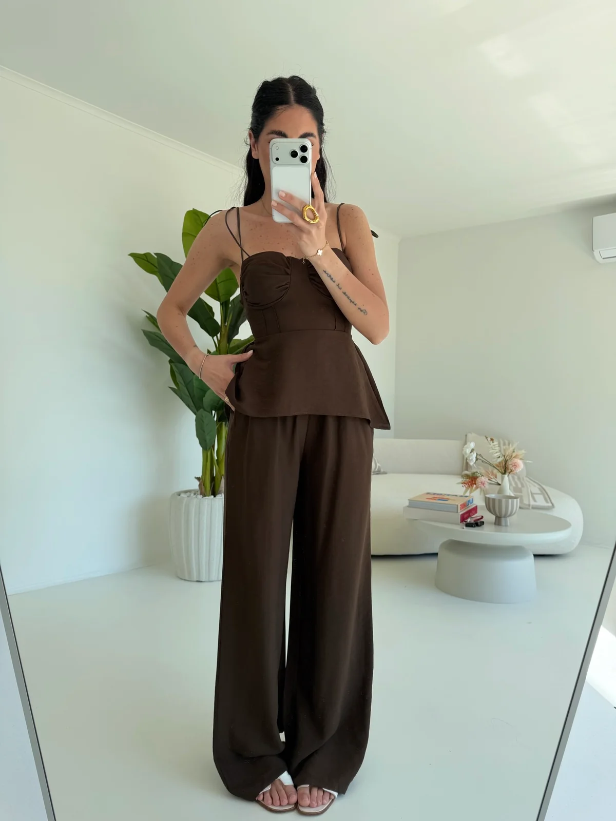 COORDINATO MYKONOS CHOCO
