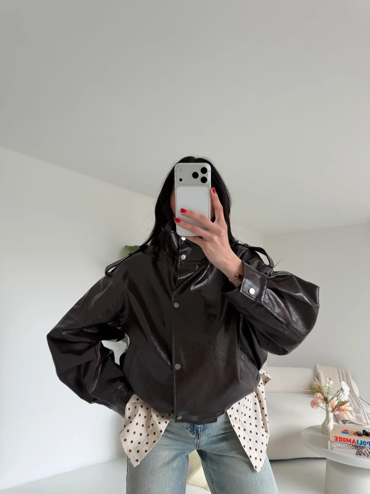 CV2212-10-BIKER ALEX CHOCO