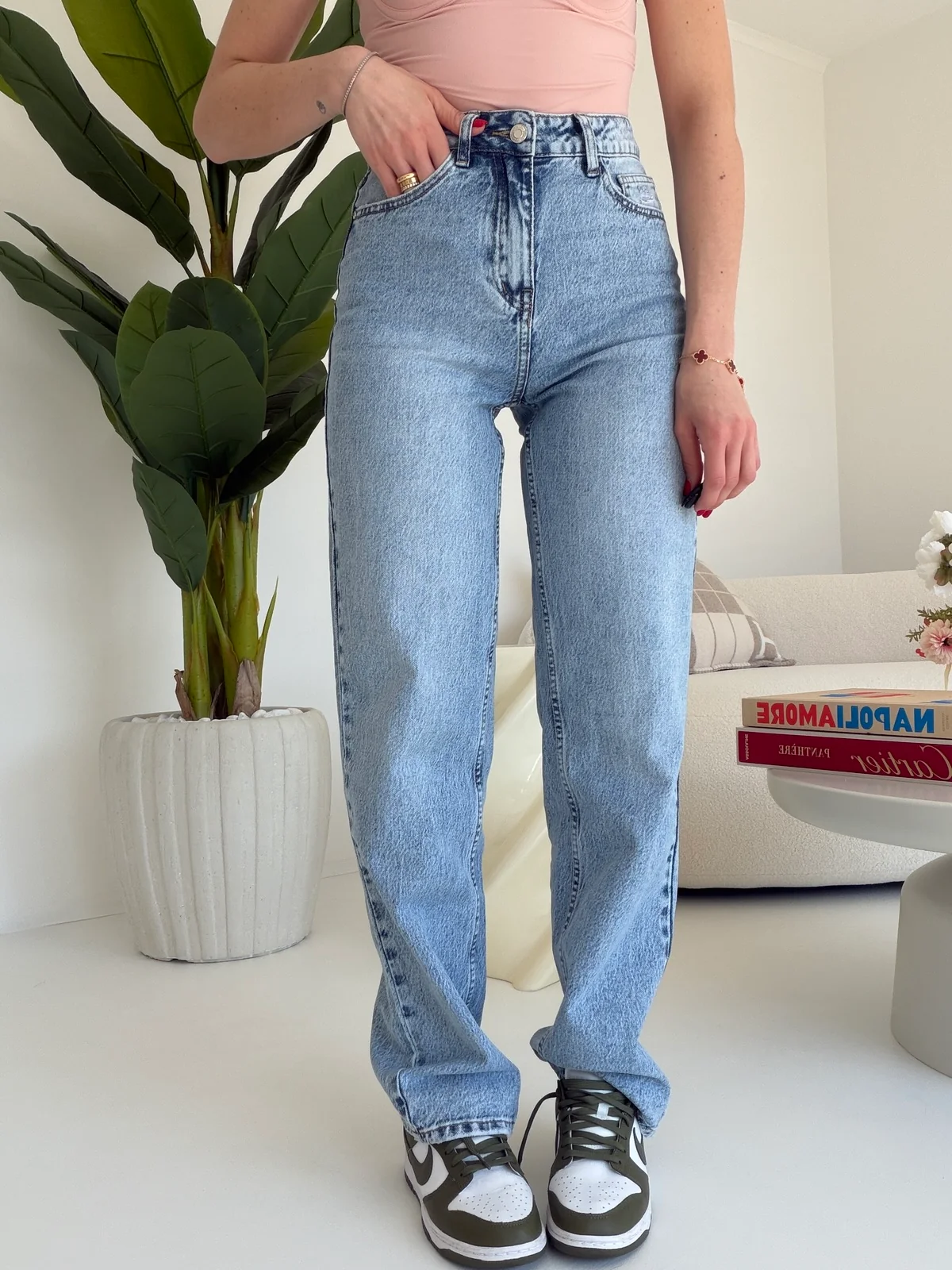 D036-F-JEANS GAMBA DRITTA CIRCUS