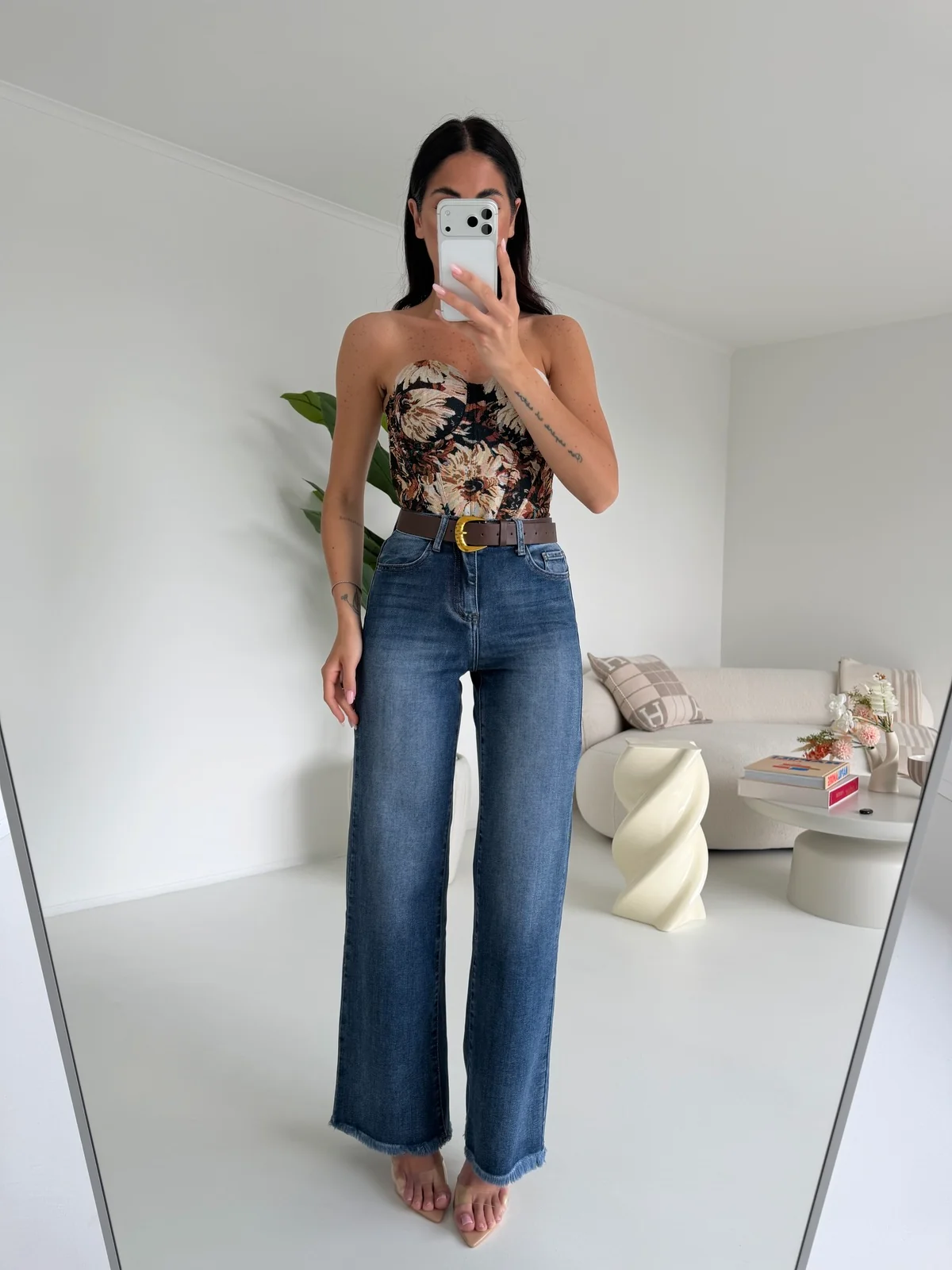 D009-52-JEANS PALAZZO+CINTURA RAFAELS - Image 2