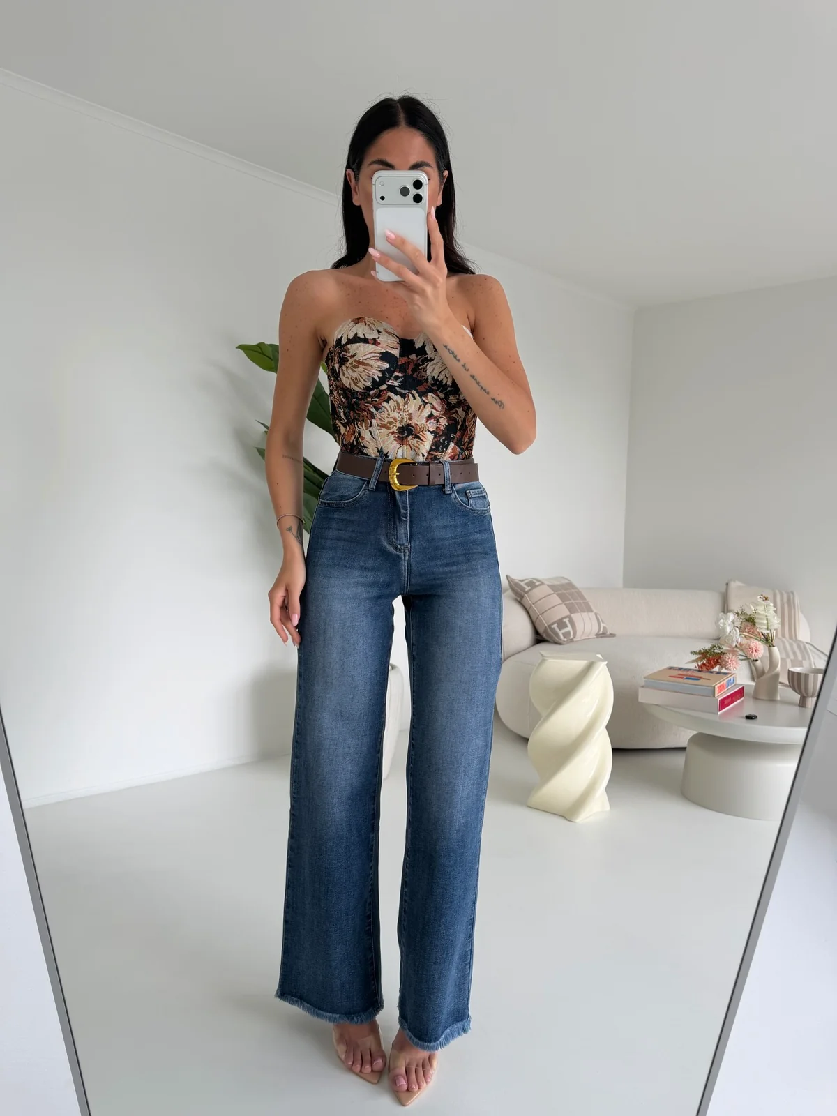 D009-52-JEANS PALAZZO+CINTURA RAFAELS - Image 5