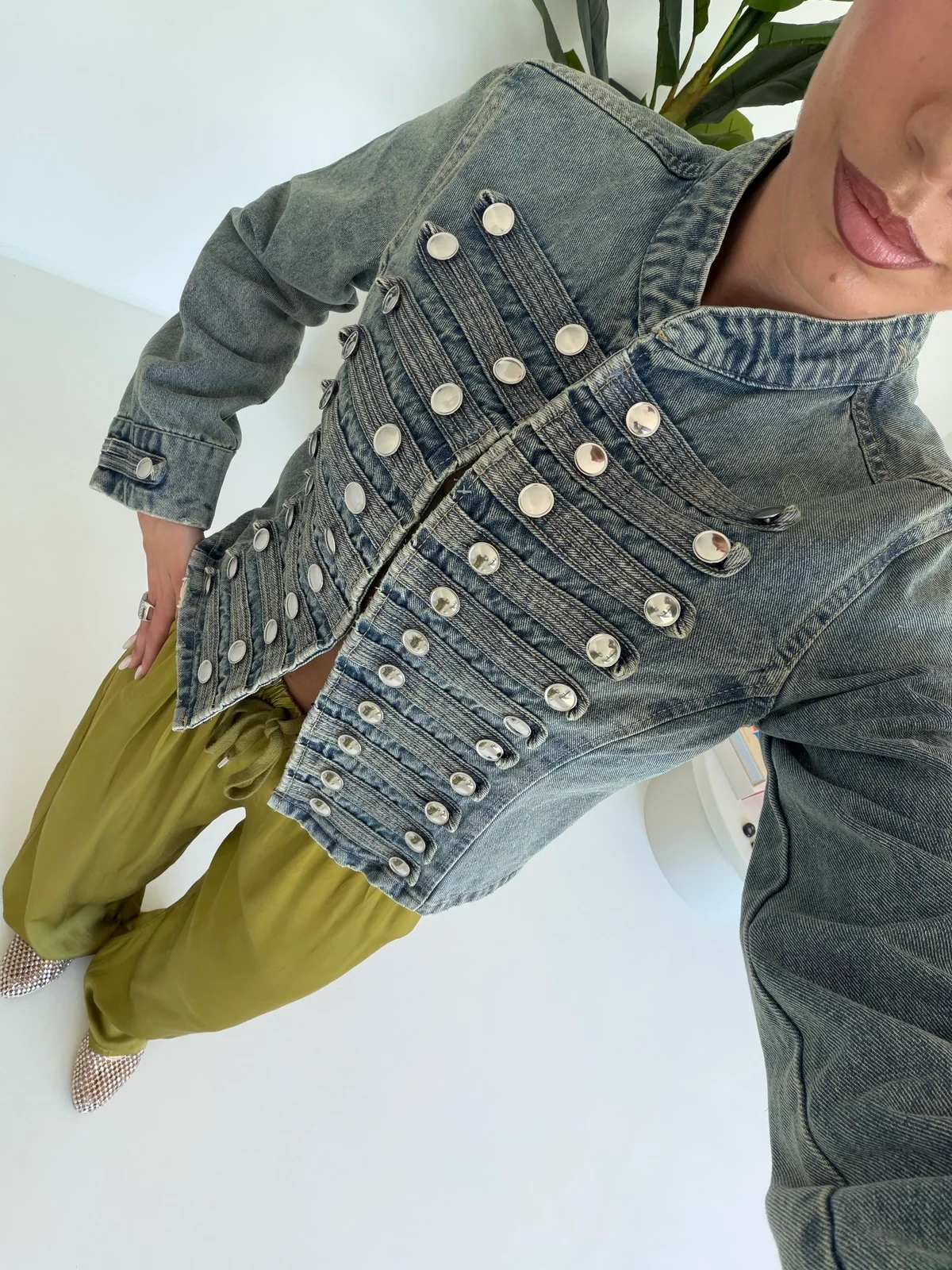 0001-GIACCA AZAR DENIM - Image 2