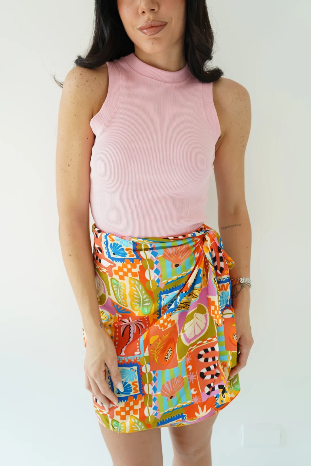 GONNA-PAREO ETNA BABY PINK - Image 3