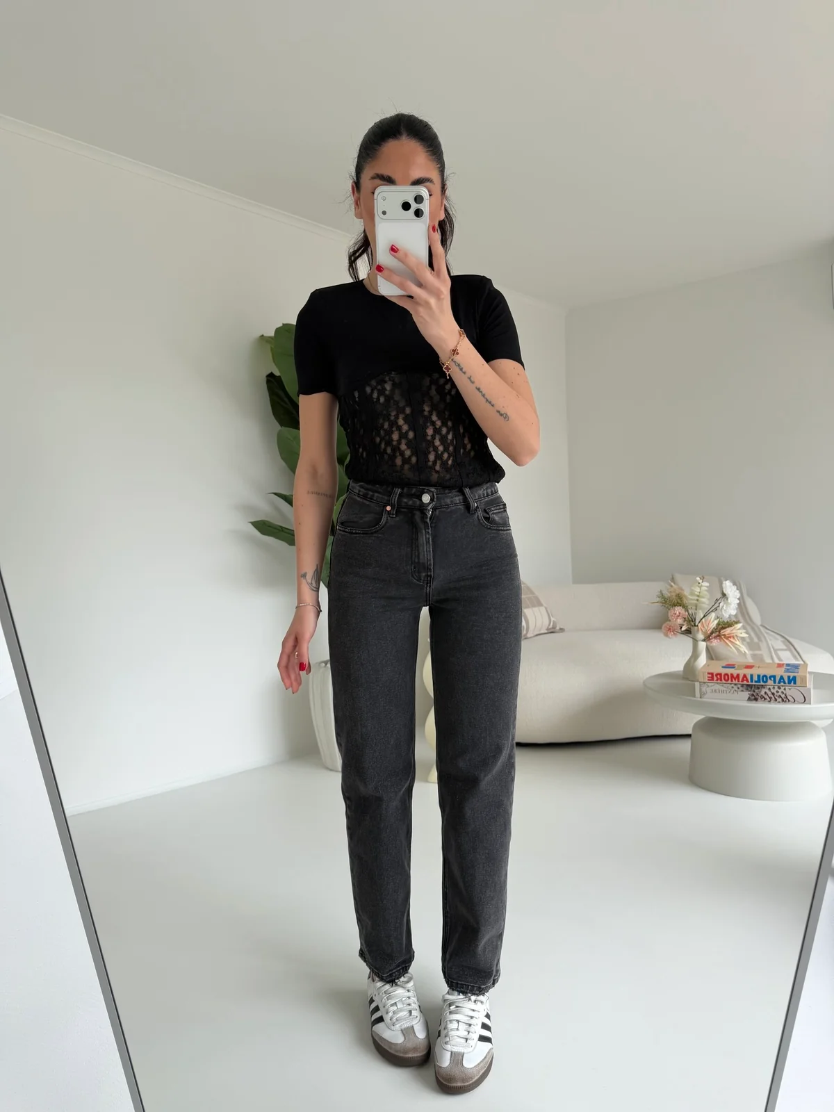 H3000-10-JEANS MOM BLACK - Image 3