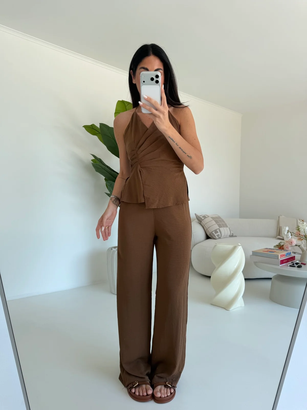 H4564-JUMPSUIT DENISE CHOCO