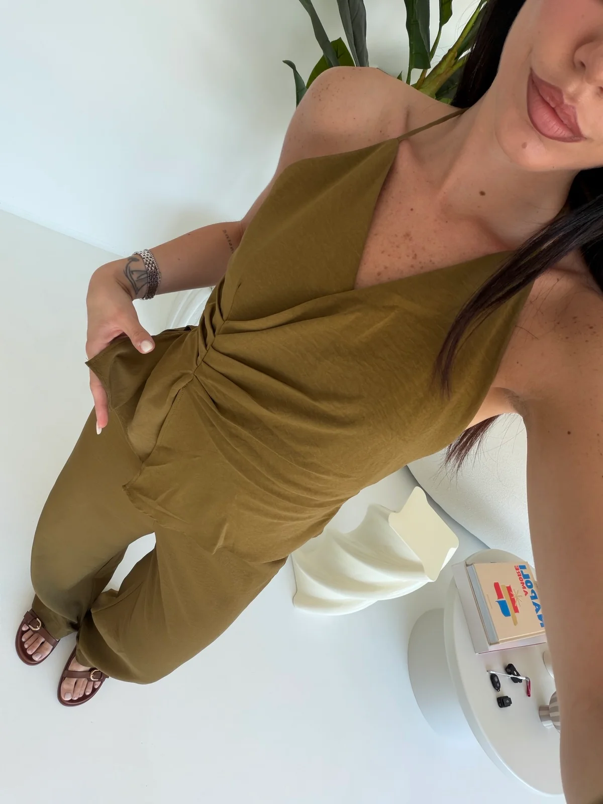 H4564-JUMPSUIT DENISE OLIVA - Image 2