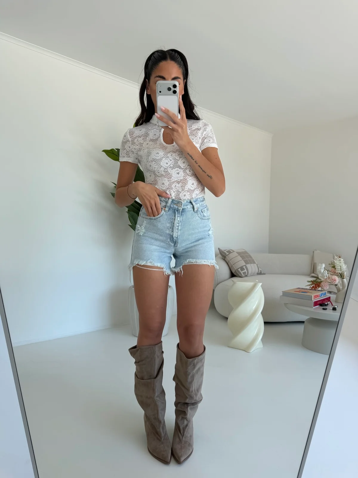 H6000-SHORT DENIM PORTO - Image 3