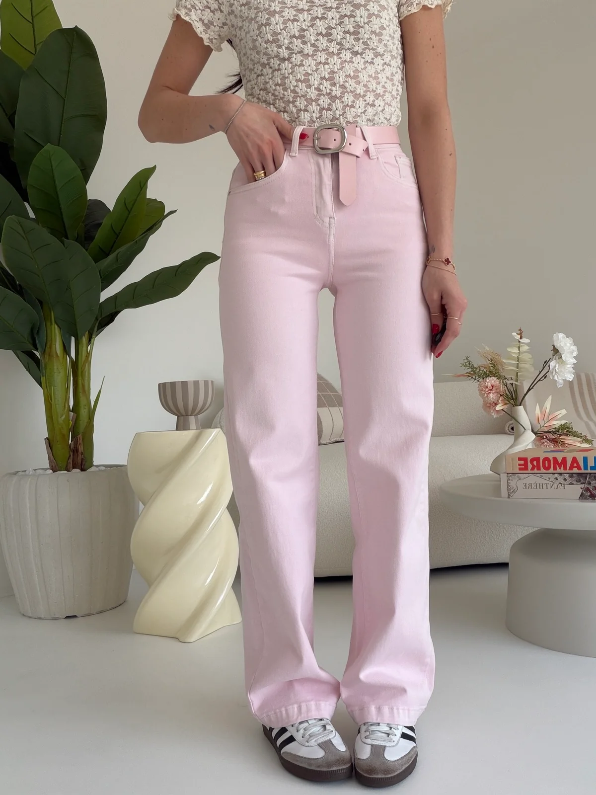 J070-10-JEANS+CINTURA PINK - Image 3