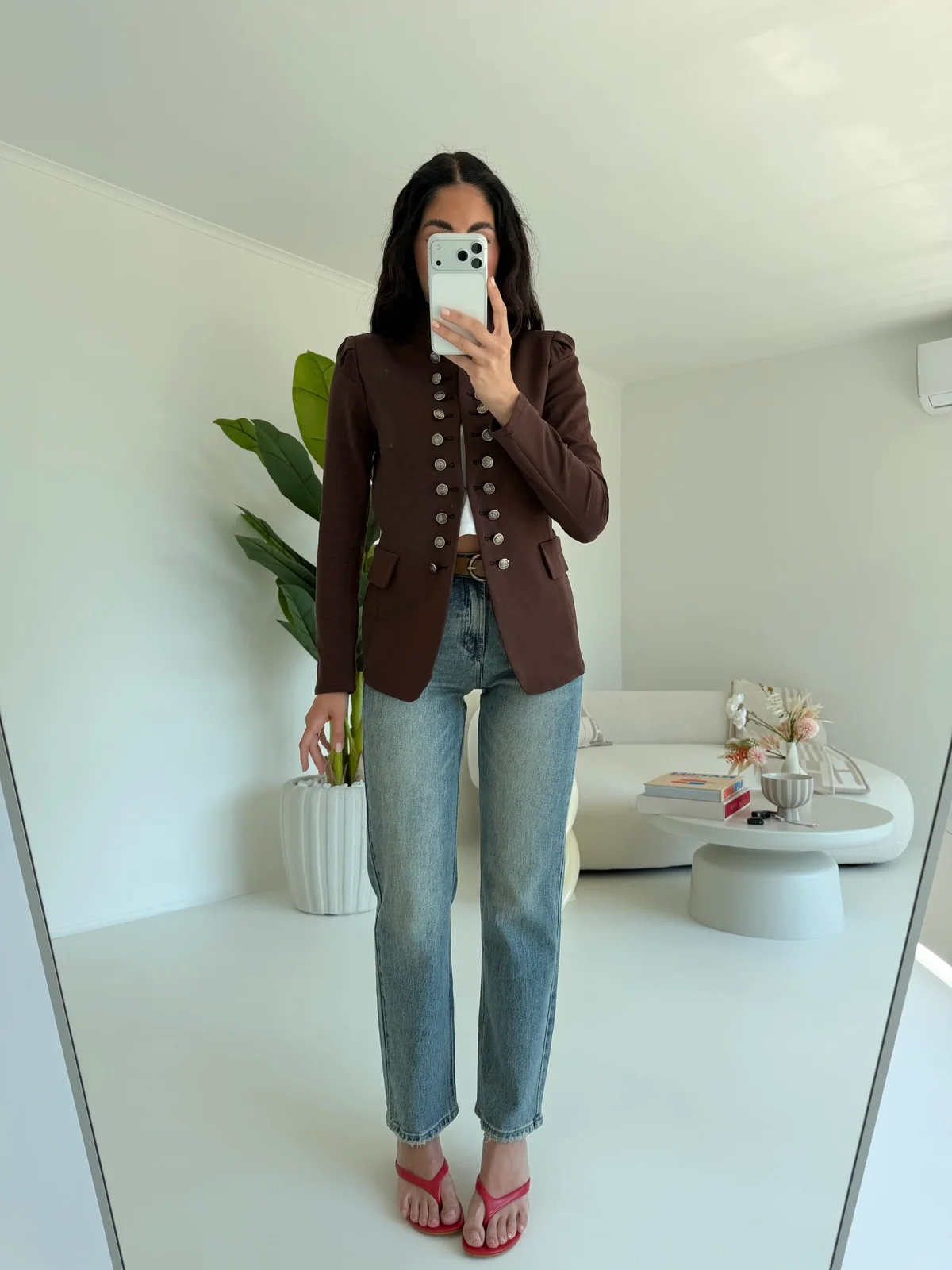 J117-BLAZER INFLUENCER CHOCO - Image 2