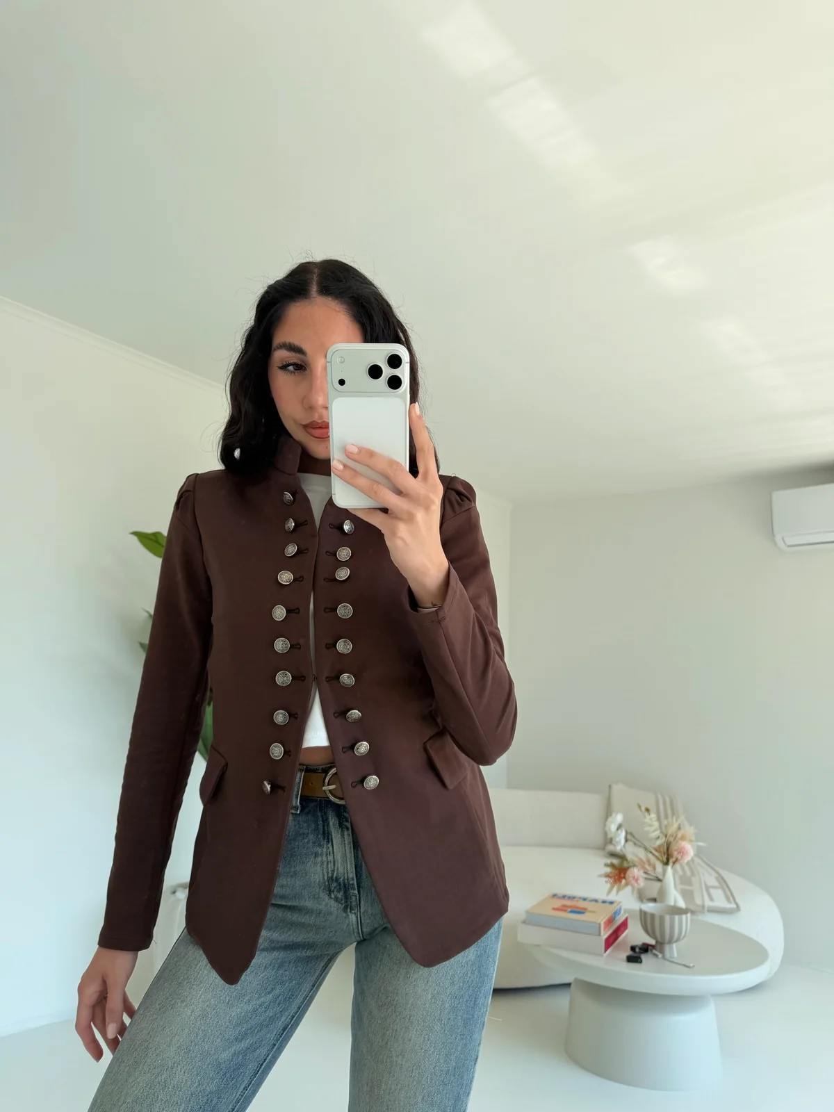 J117-BLAZER INFLUENCER CHOCO - Image 5