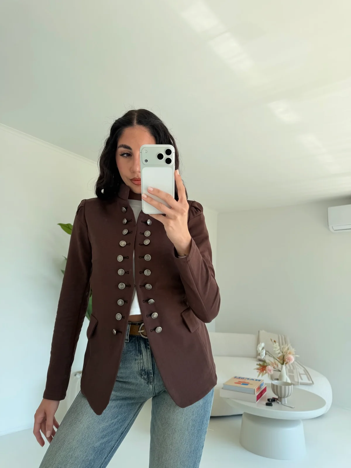J117-BLAZER INFLUENCER CHOCO - Image 6