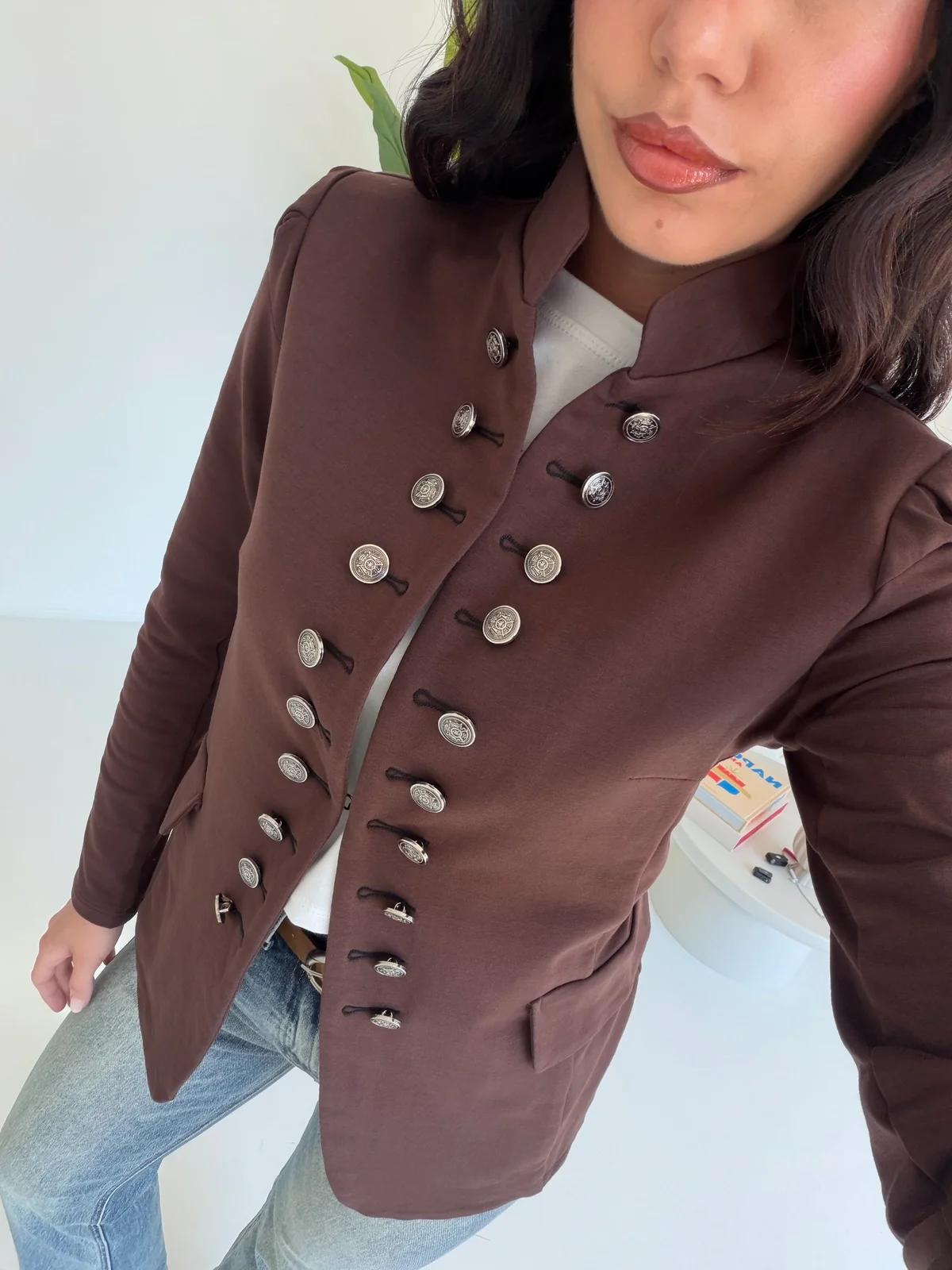 J117-BLAZER INFLUENCER CHOCO - Image 7
