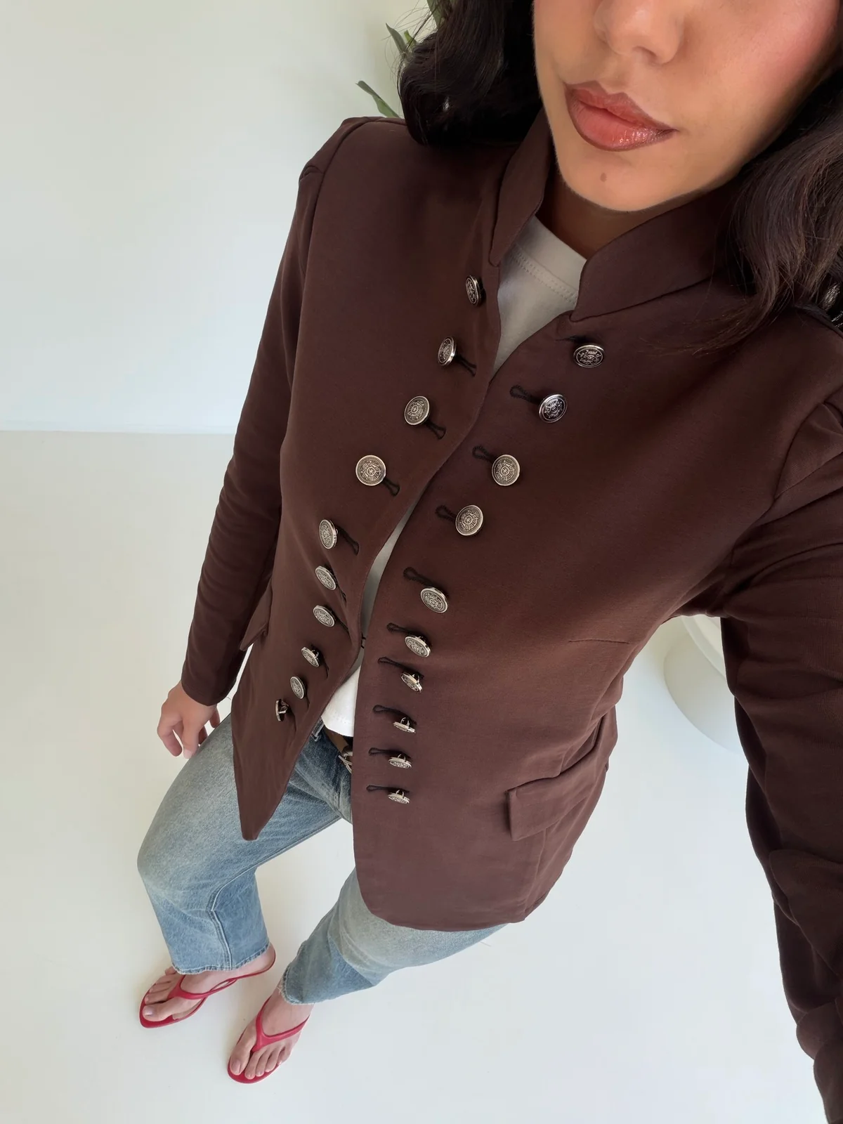 J117-BLAZER INFLUENCER CHOCO - Image 8