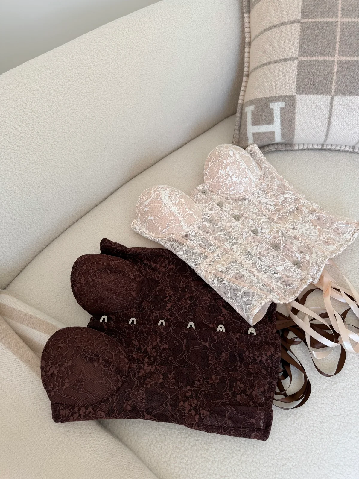 JH8016-BUSTIER AMELIE CHOCO - Image 2