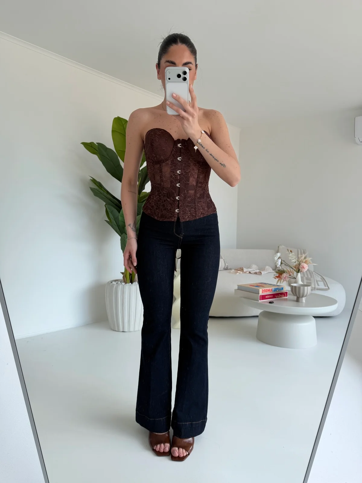 JH8016-BUSTIER AMELIE CHOCO - Image 5